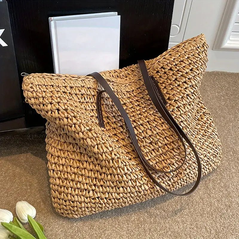 Mira | Sac de plage tressé grandiose et polyvalent