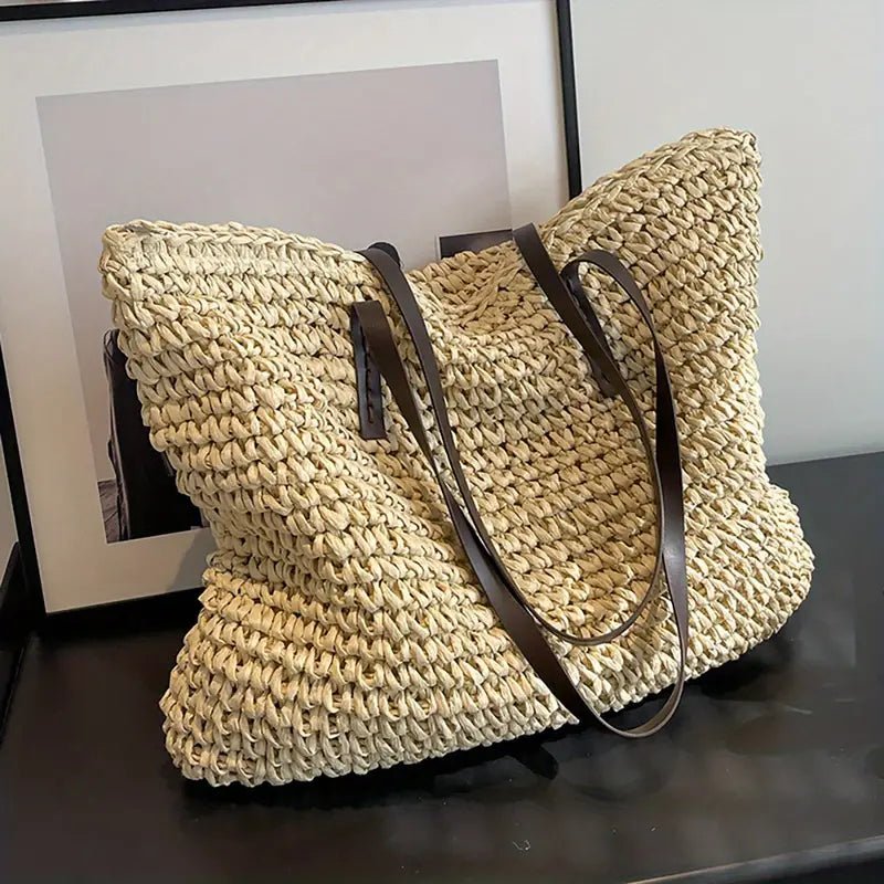 Mira | Sac de plage tressé grandiose et polyvalent