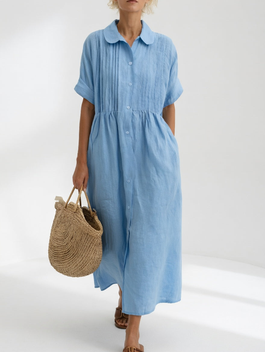 Lysandra™ - Robe chemise d'été légère