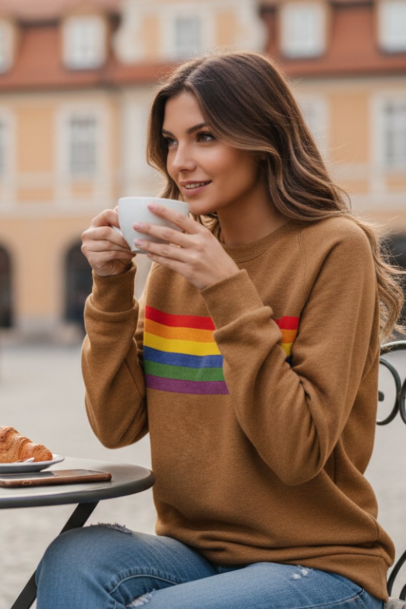 Katrin | Sweat-shirt Femme Confortable et Vintage