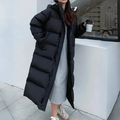 Ellen - Manteau d'hiver long et élégant en duvet surdimensionné
