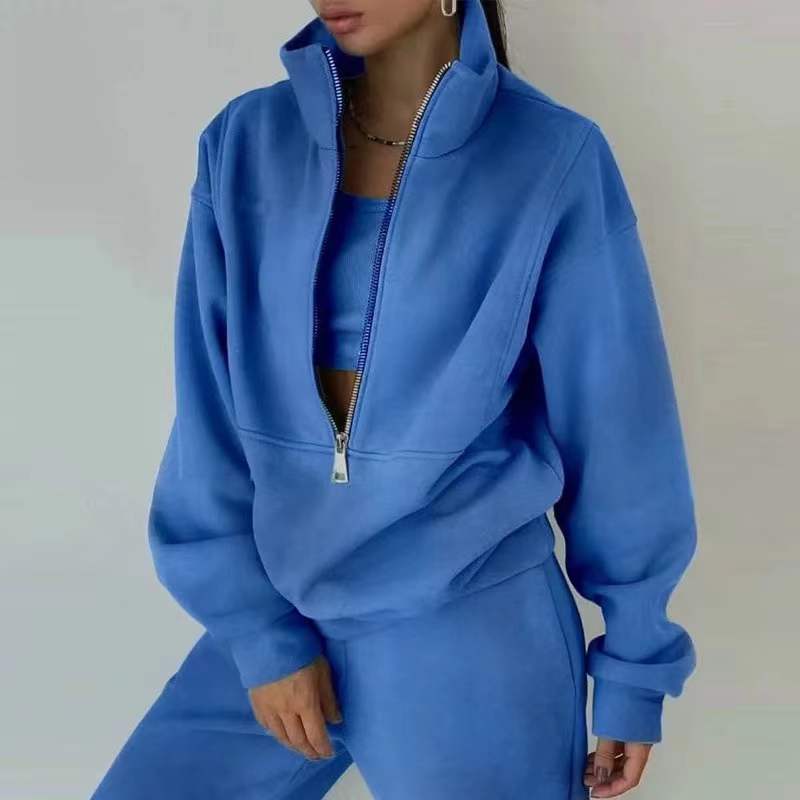 Lozenda - ActiveFit Ensemble de jogging lounge stylé en 3 pièces