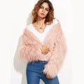 Lozenda - Manteau en fourrure doux avec charme
