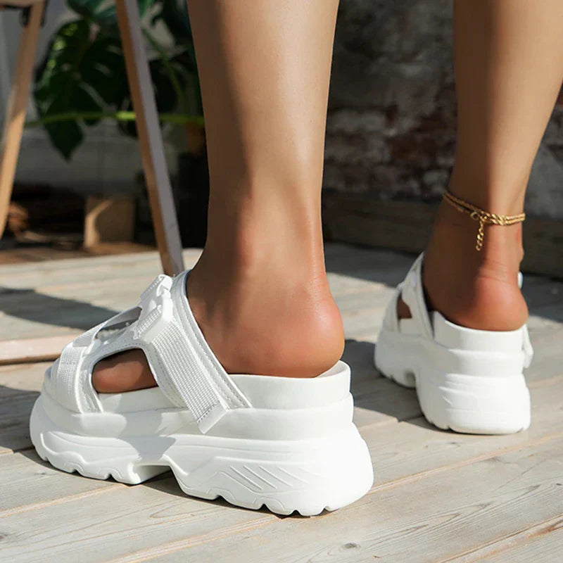 Sandales À Plateforme Et Semelle Épaisse Pour Femmes | Idéales Pour Le Printemps Et L’Été