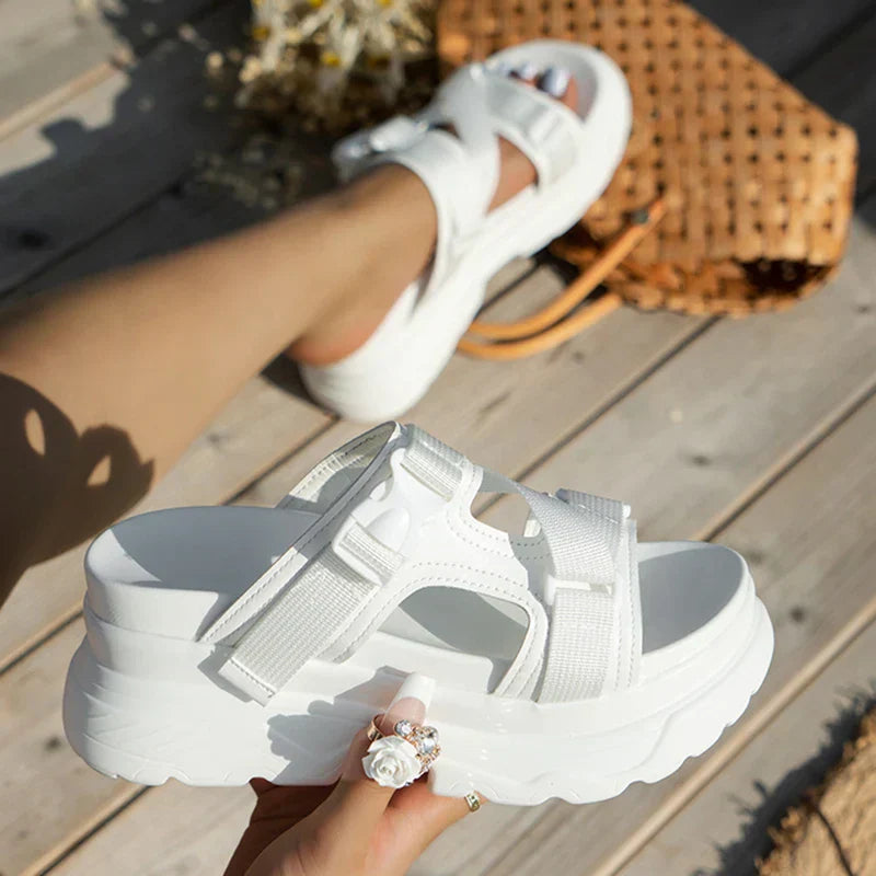 Sandales À Plateforme Et Semelle Épaisse Pour Femmes | Idéales Pour Le Printemps Et L’Été