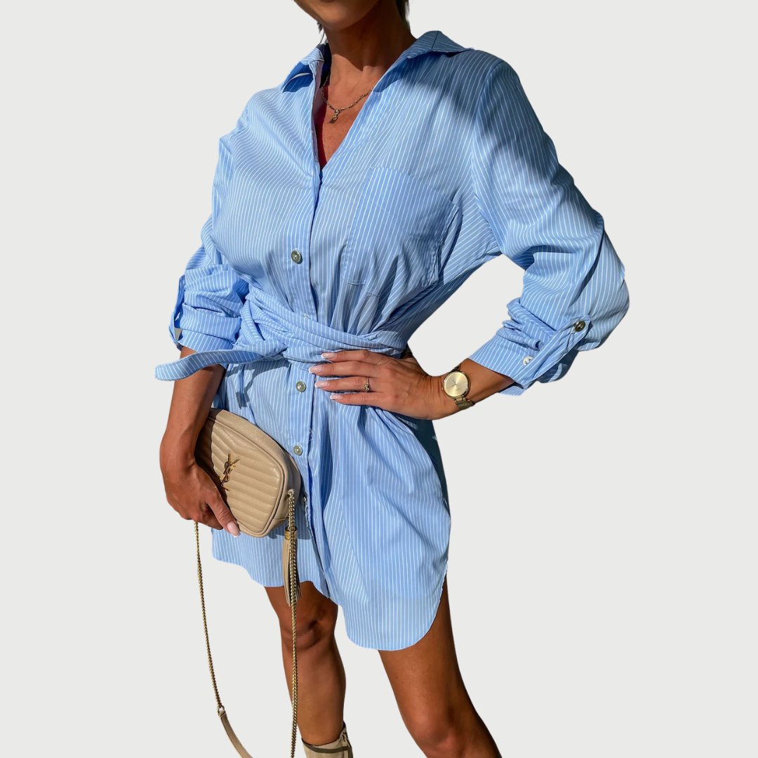 Robe Chemise Femme | Manches Longues