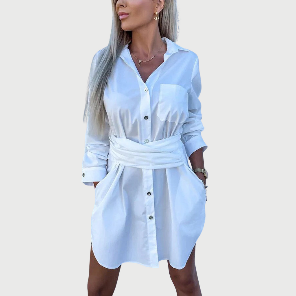Robe Chemise Femme | Manches Longues