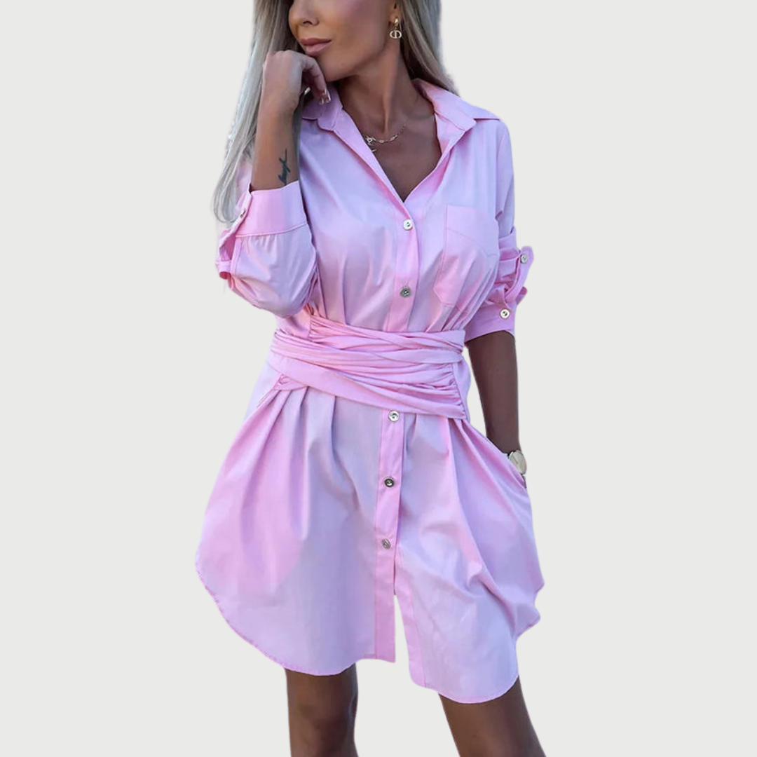 Robe Chemise Femme | Manches Longues