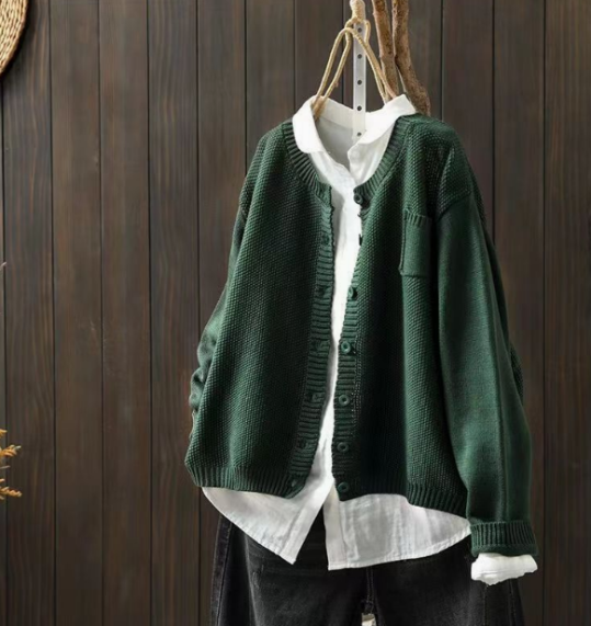 Katharina | Veste en tricot oversize décontractée et douillette