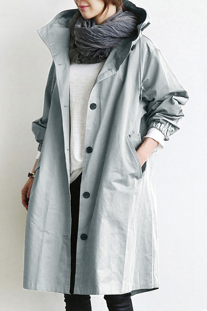 Astra| Manteau de pluie élégant avec capuche et style