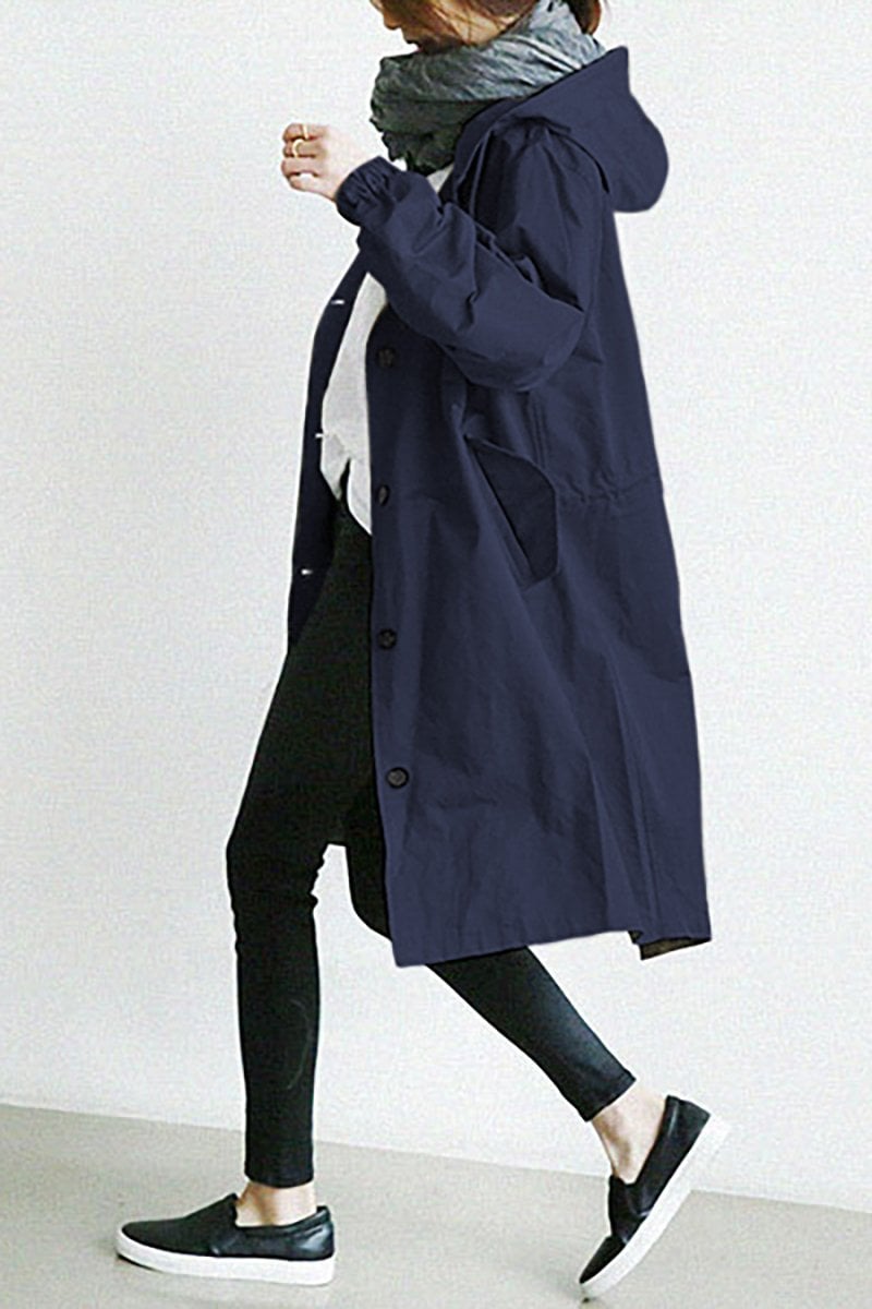 Astra| Manteau de pluie élégant avec capuche et style