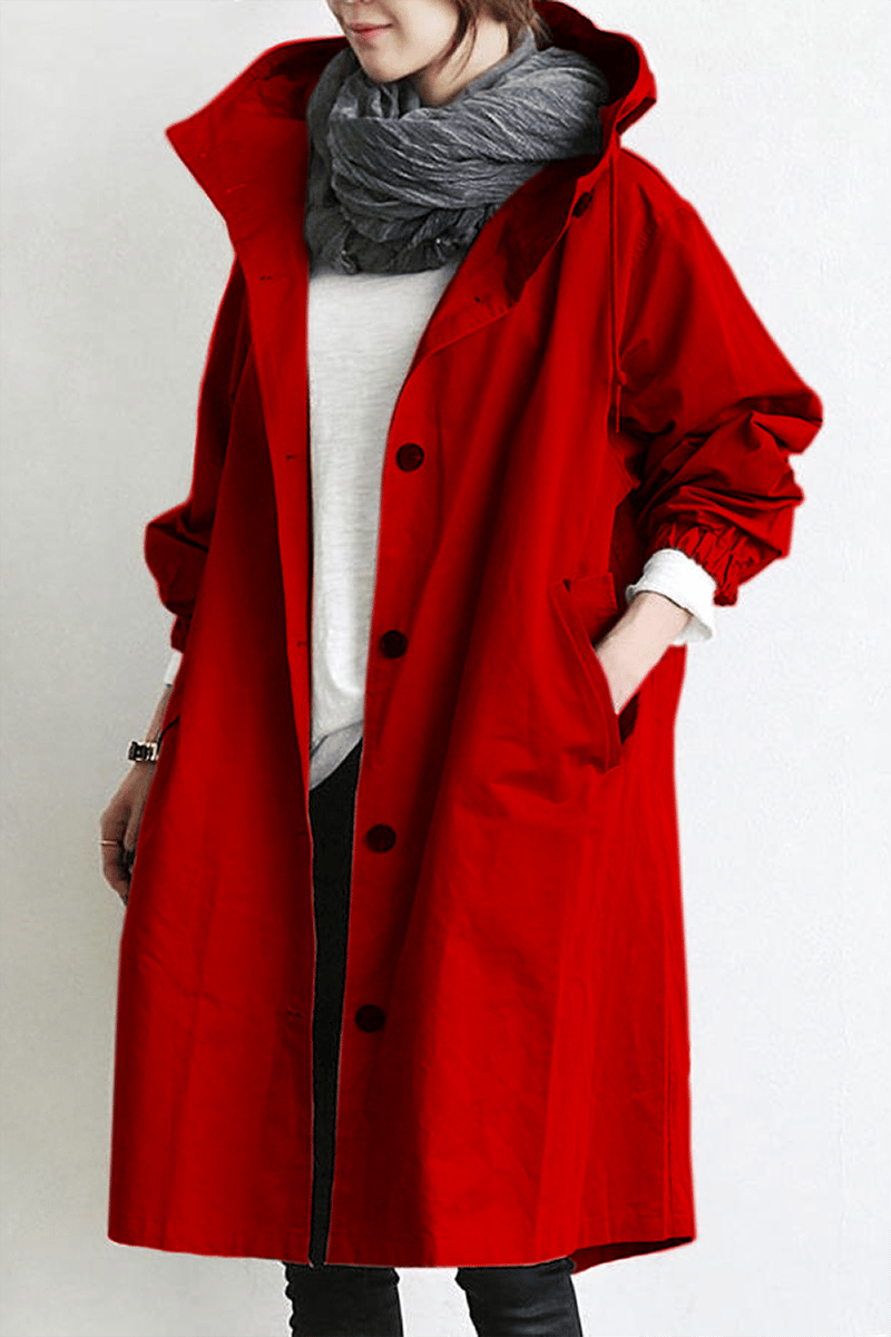 Astra| Manteau de pluie élégant avec capuche et style