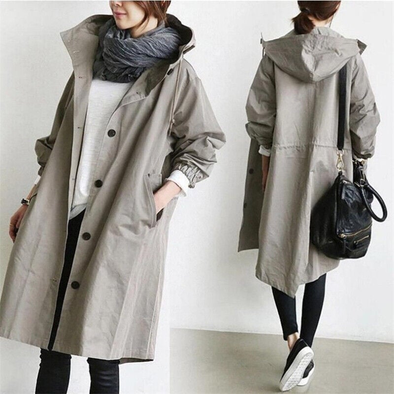 Astra| Manteau de pluie élégant avec capuche et style