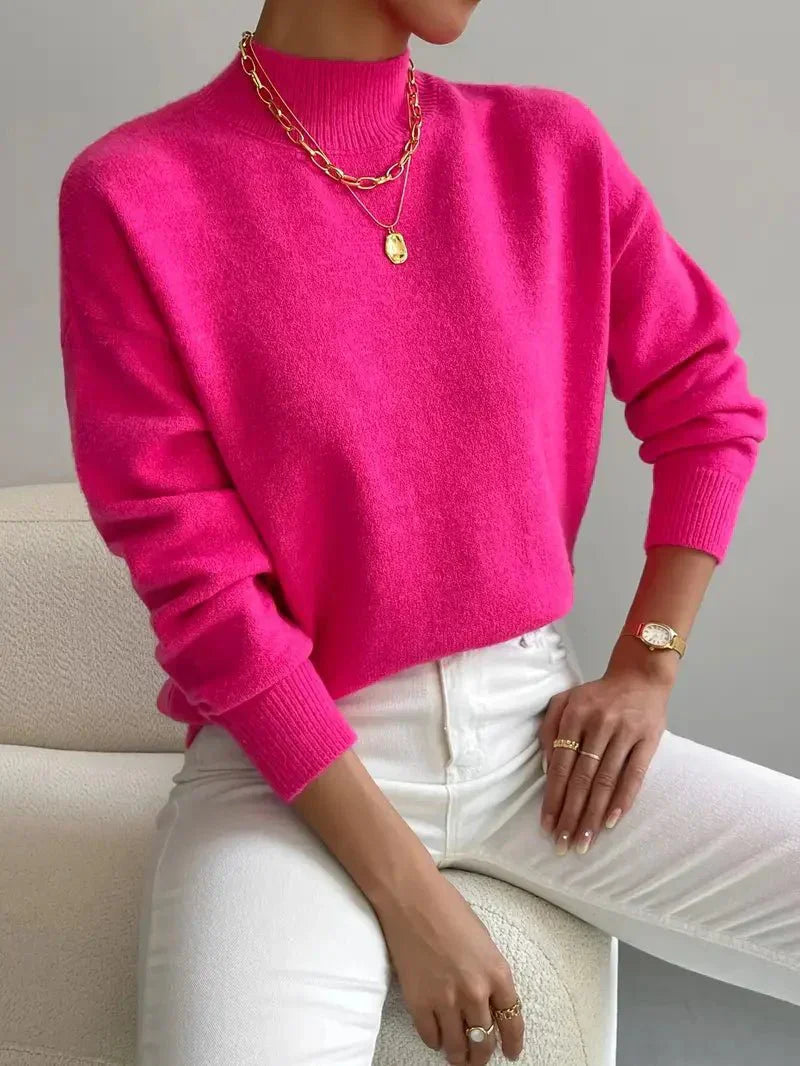 Kristin | Pull à col roulé élégant et chaud pour femmes