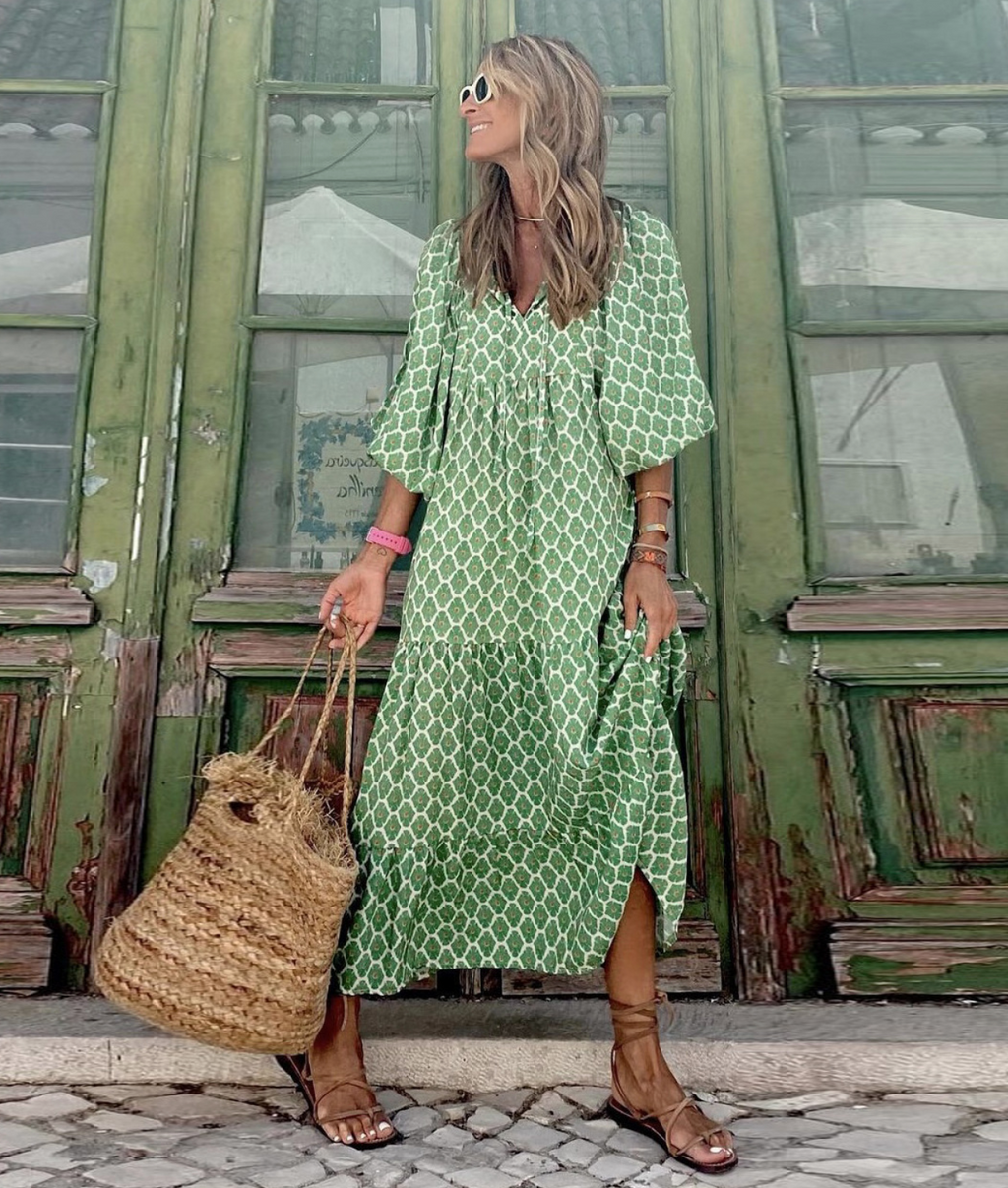 Robe Maxi Femme | Design Boho & Élégance Flottante