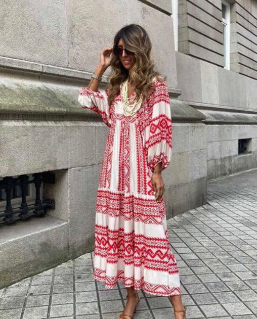 Robe Maxi Femme | Design Boho & Élégance Flottante