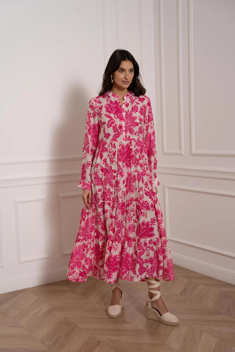 Robe Maxi Femme | Motif Floral & Style Boho Romantique