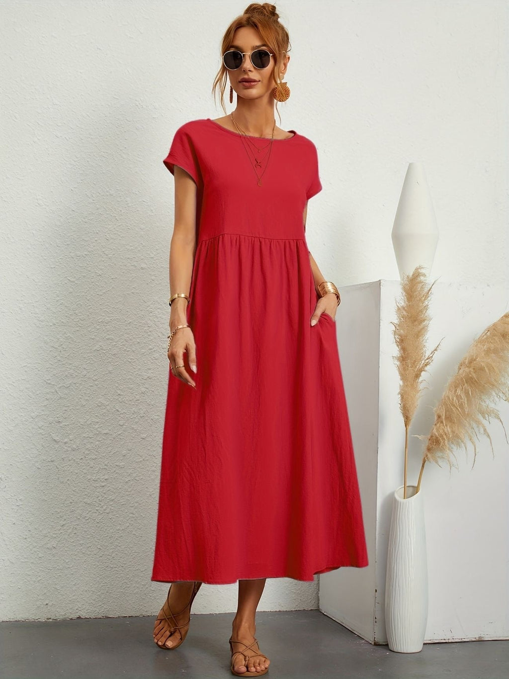 Caroline™ - Robe Casual Élégante