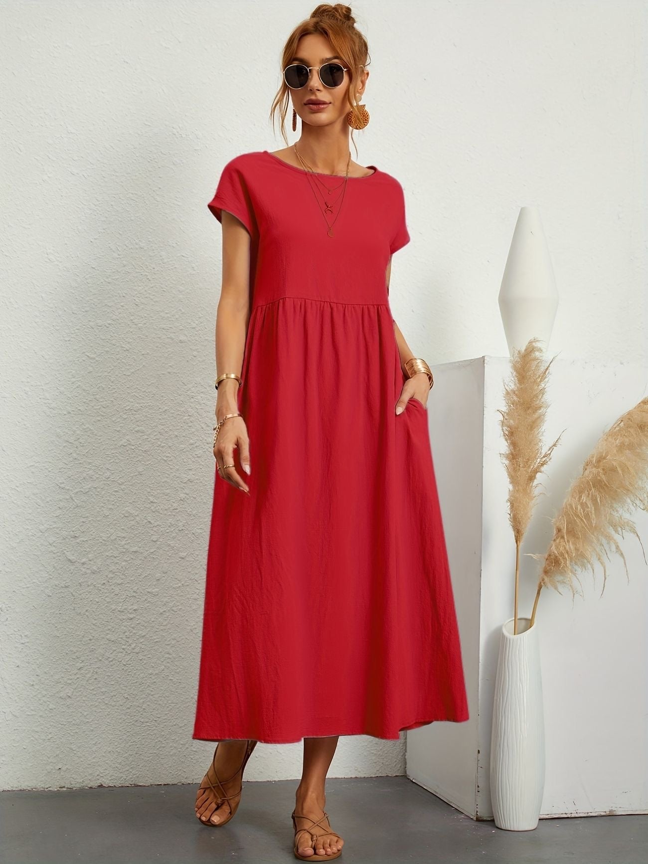 Caroline™ - Robe Casual Élégante