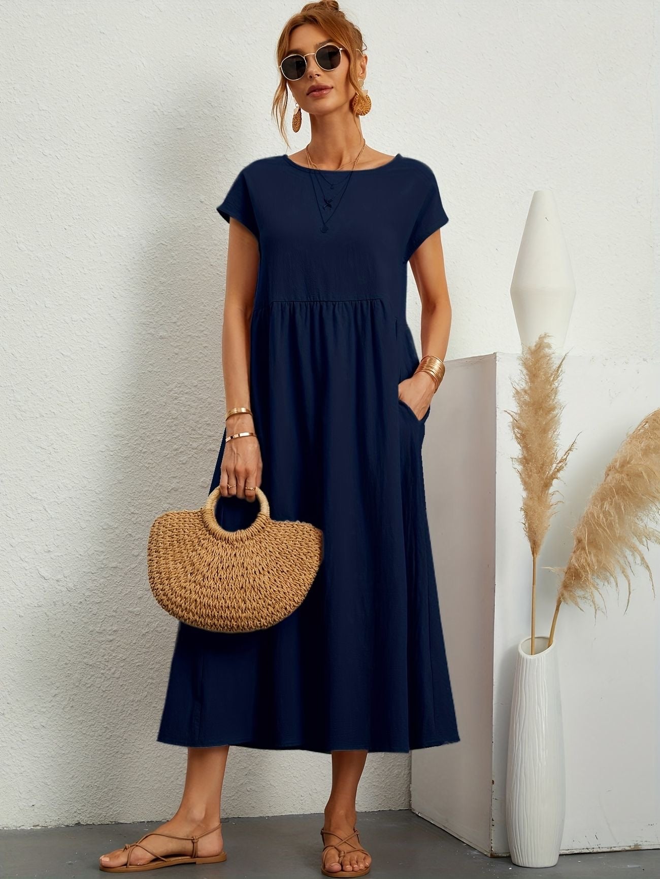 Caroline™ - Robe Casual Élégante