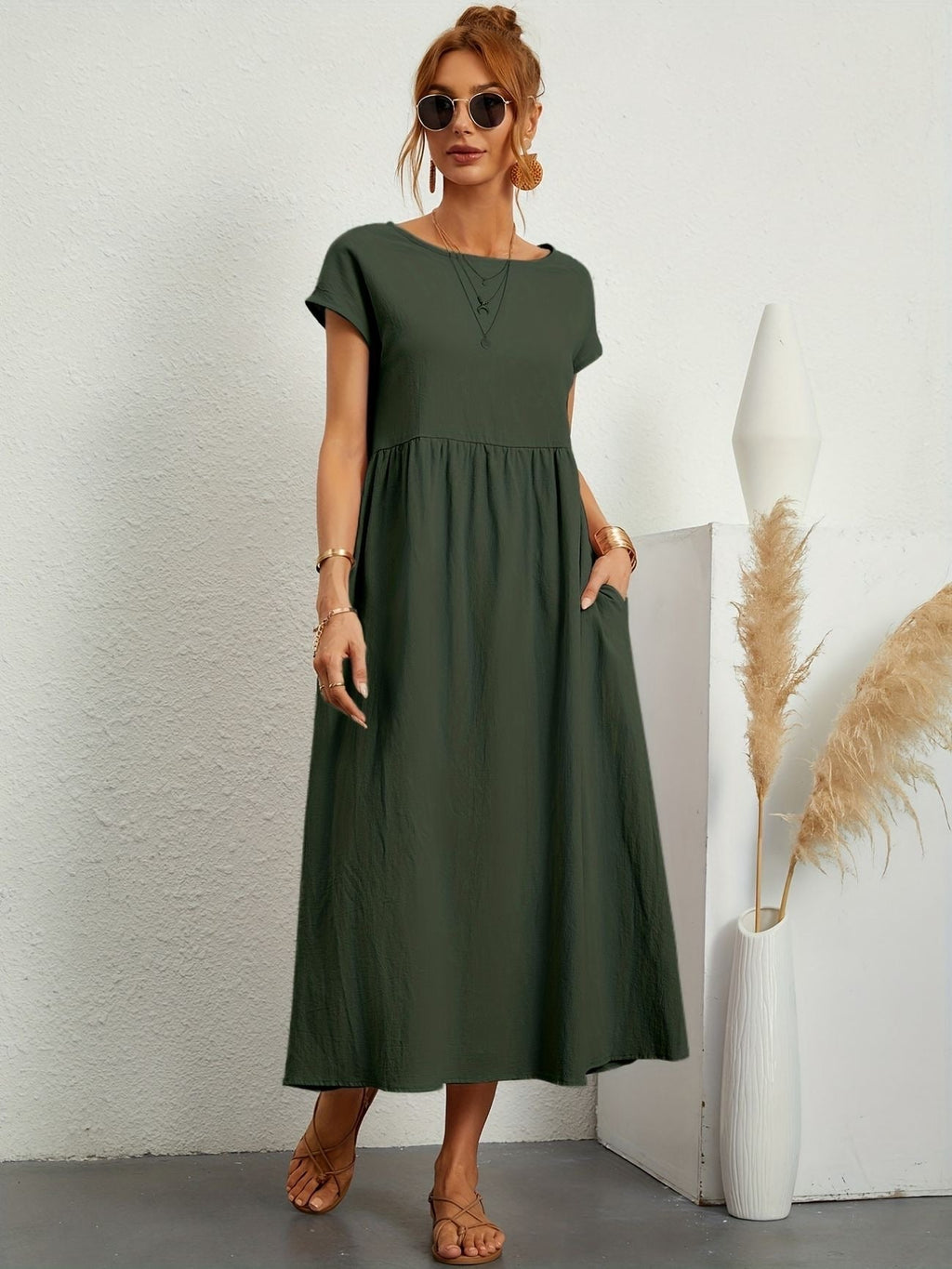 Caroline™ - Robe Casual Élégante