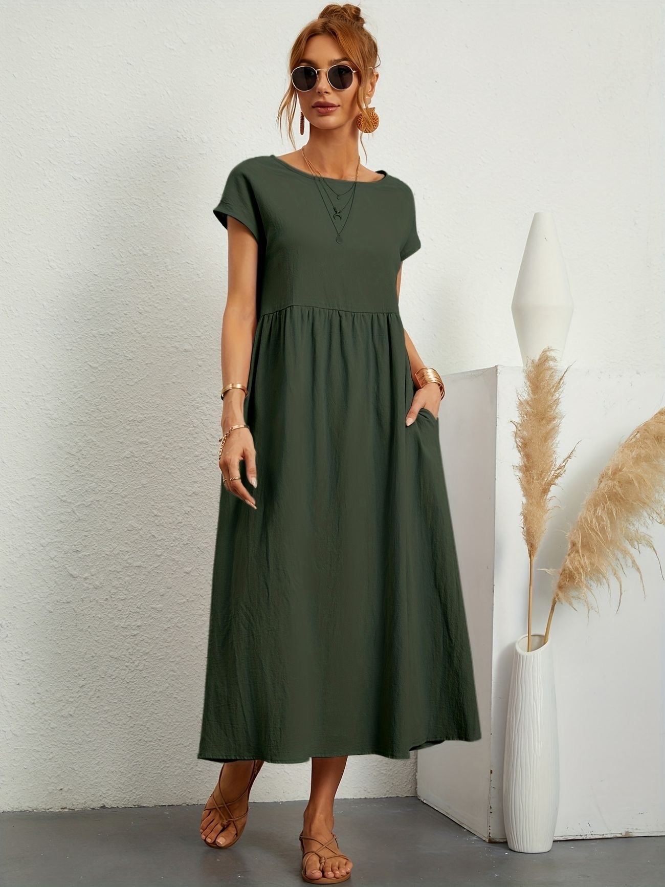 Caroline™ - Robe Casual Élégante