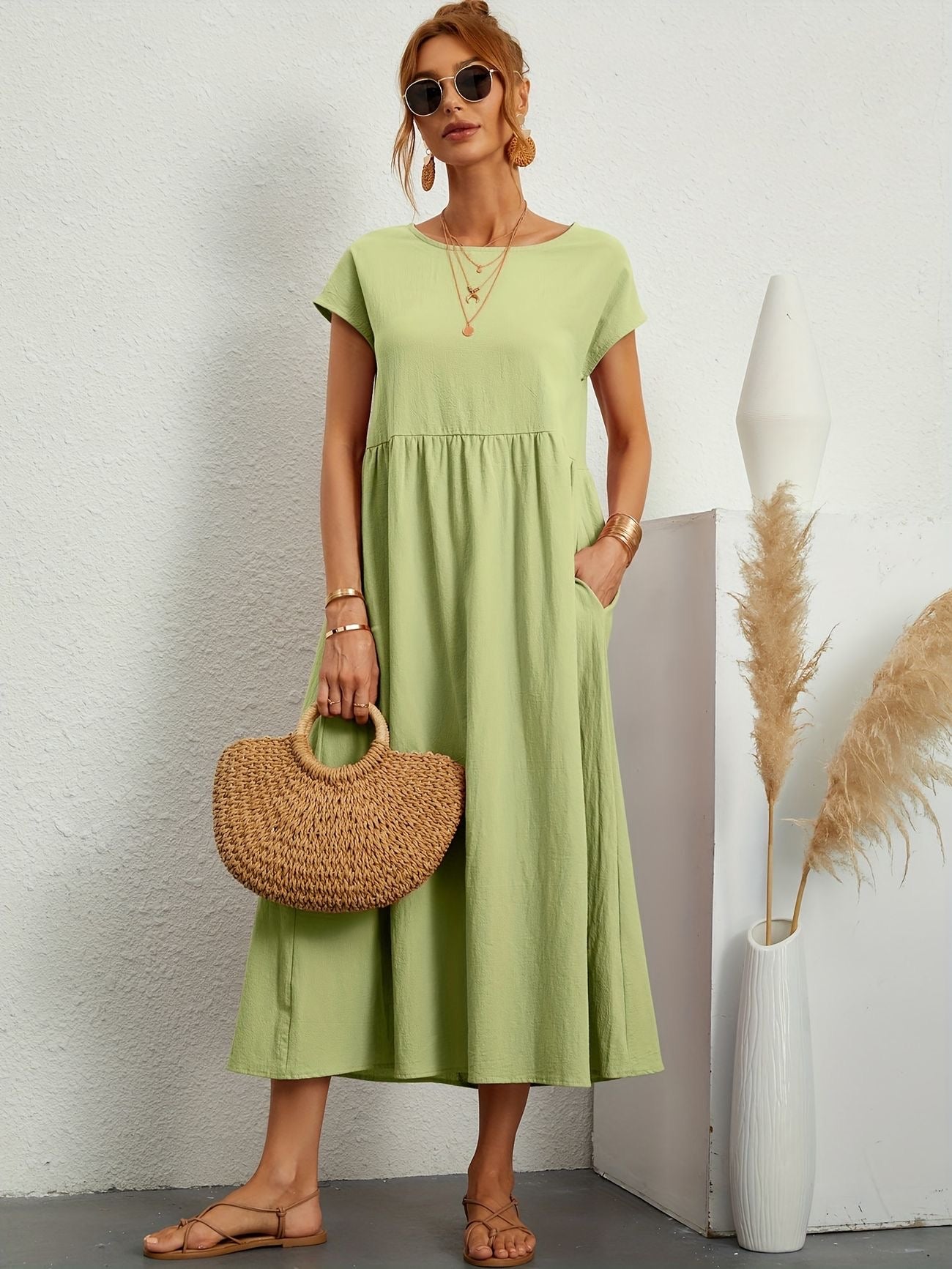 Caroline™ - Robe Casual Élégante