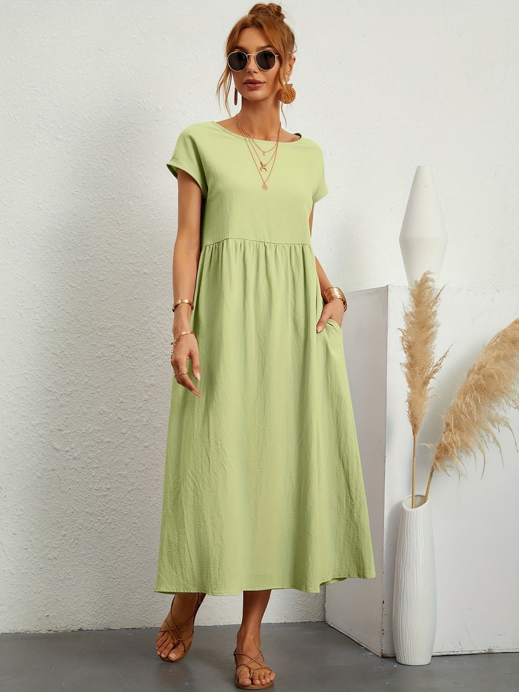 Caroline™ - Robe Casual Élégante