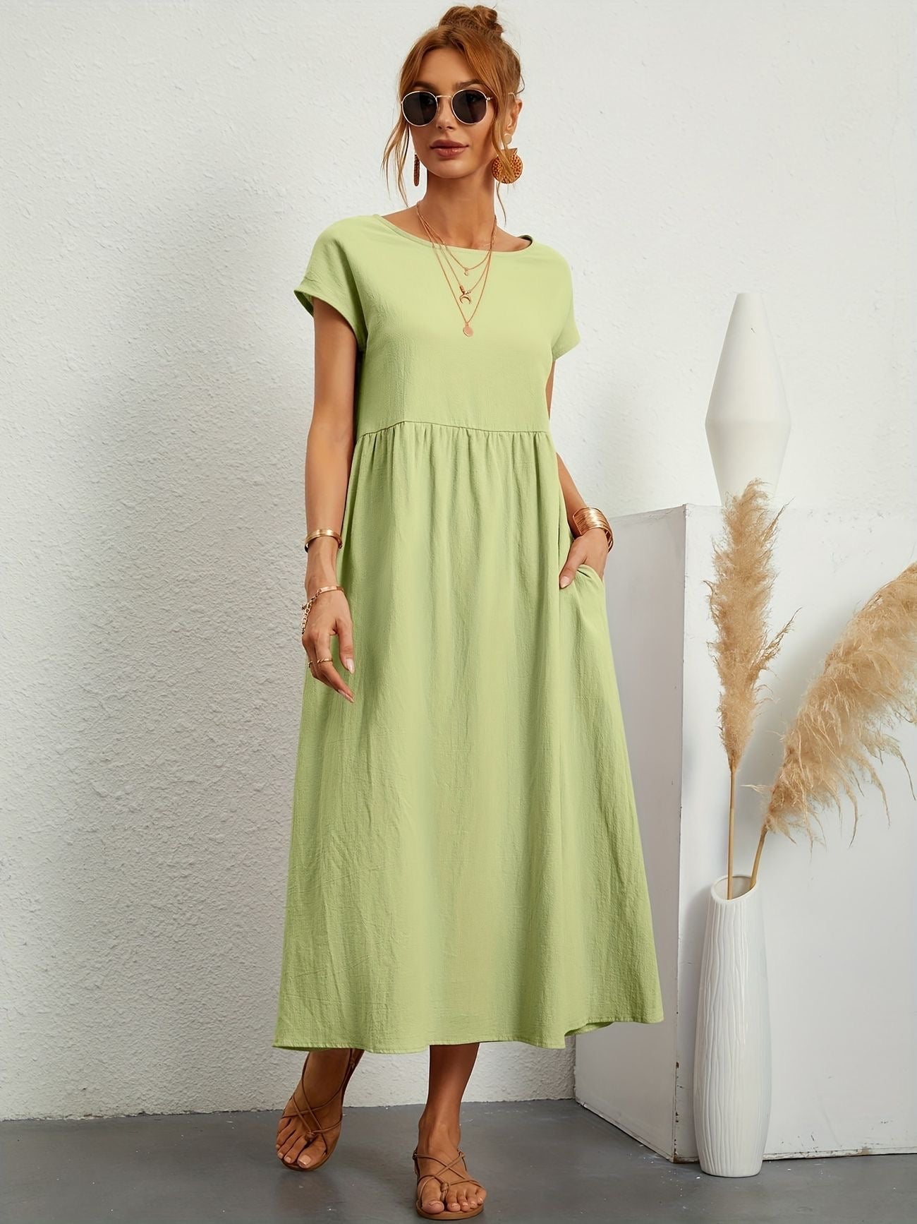 Caroline™ - Robe Casual Élégante