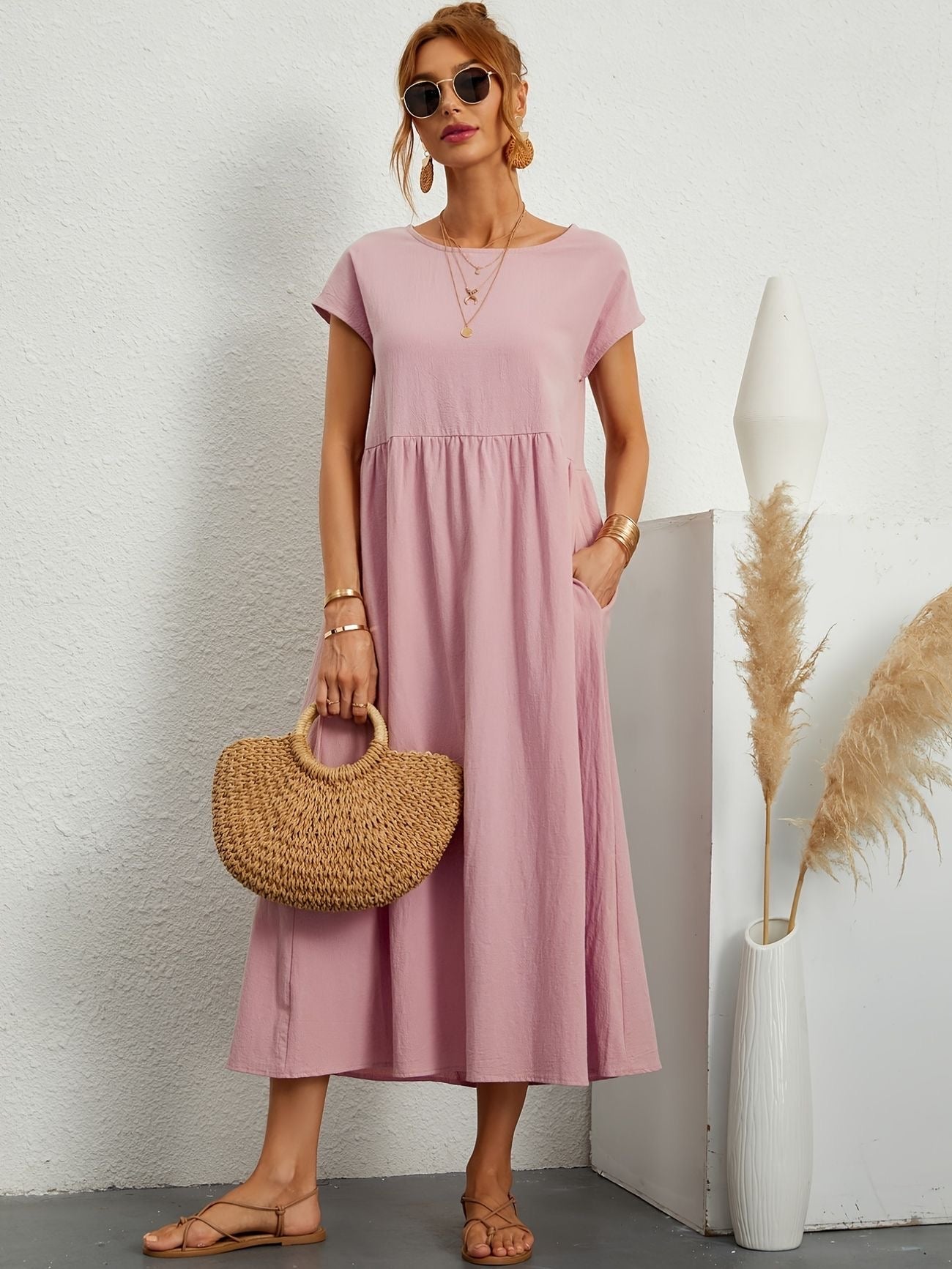 Caroline™ - Robe Casual Élégante