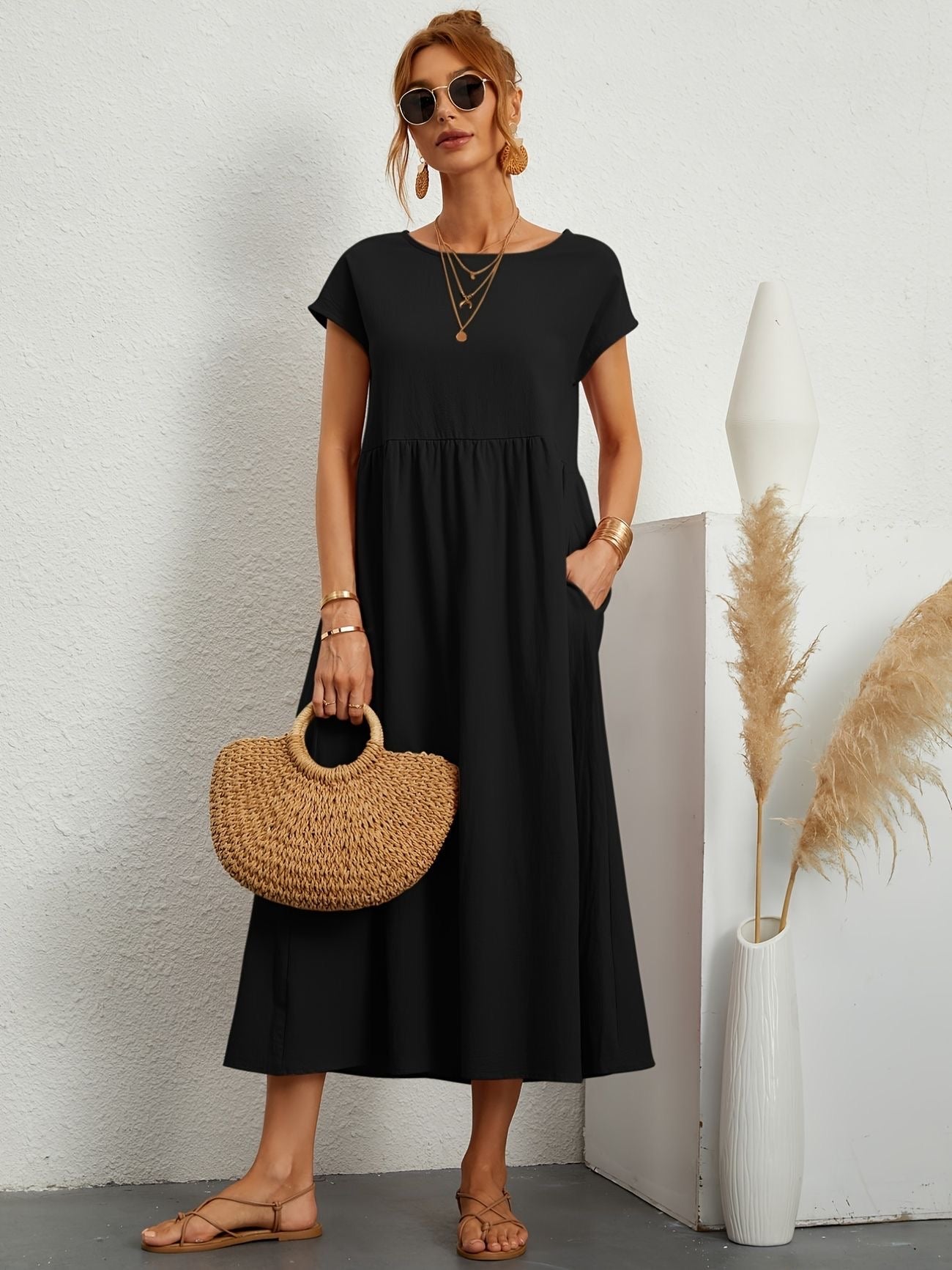 Caroline™ - Robe Casual Élégante