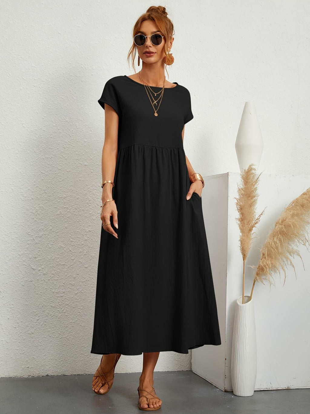 Caroline™ - Robe Casual Élégante