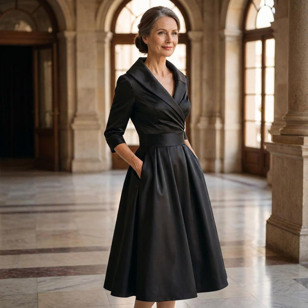 Robe Midi Femme | Élégante & Intemporelle