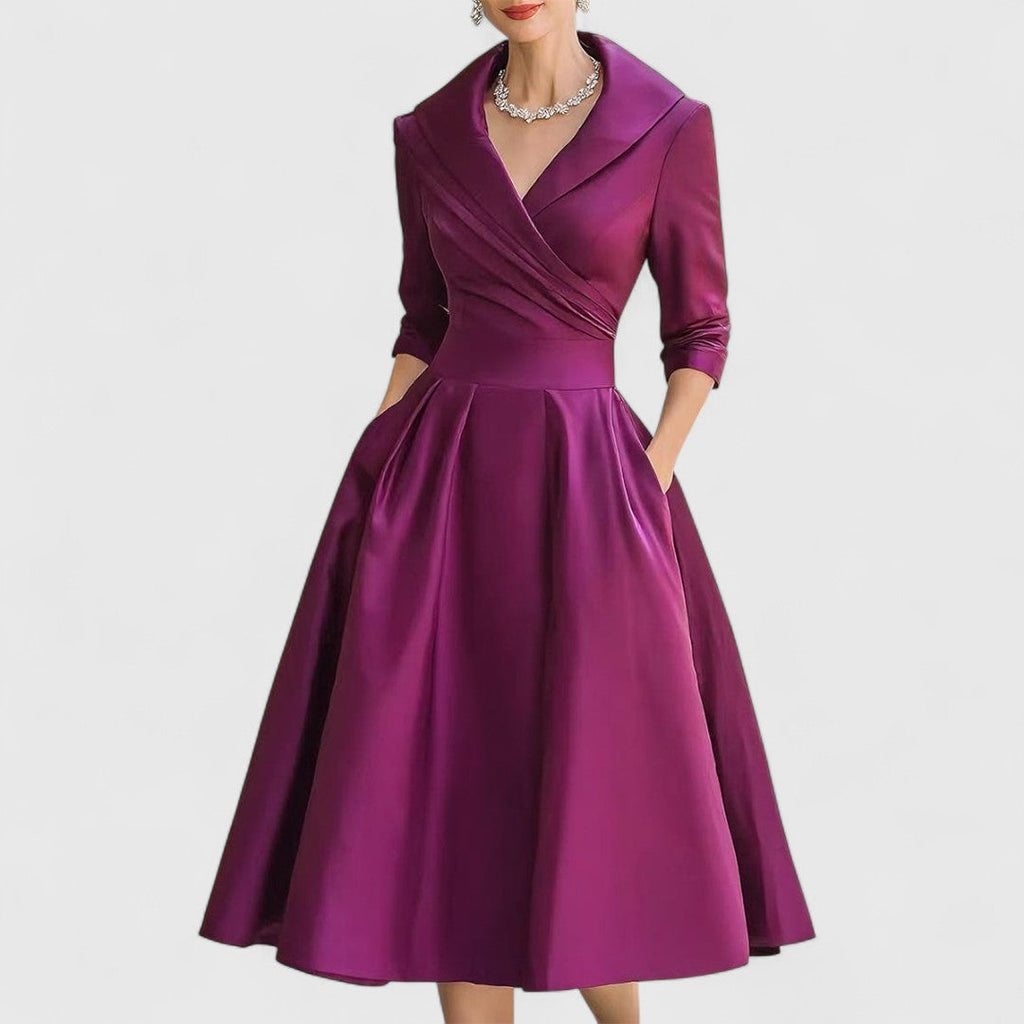 Robe Midi Femme | Élégante & Intemporelle