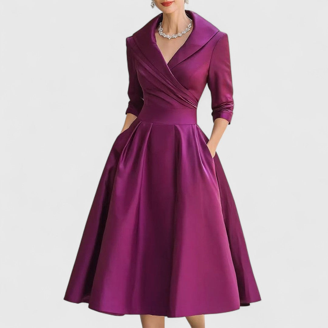 Robe Midi Femme | Élégante & Intemporelle