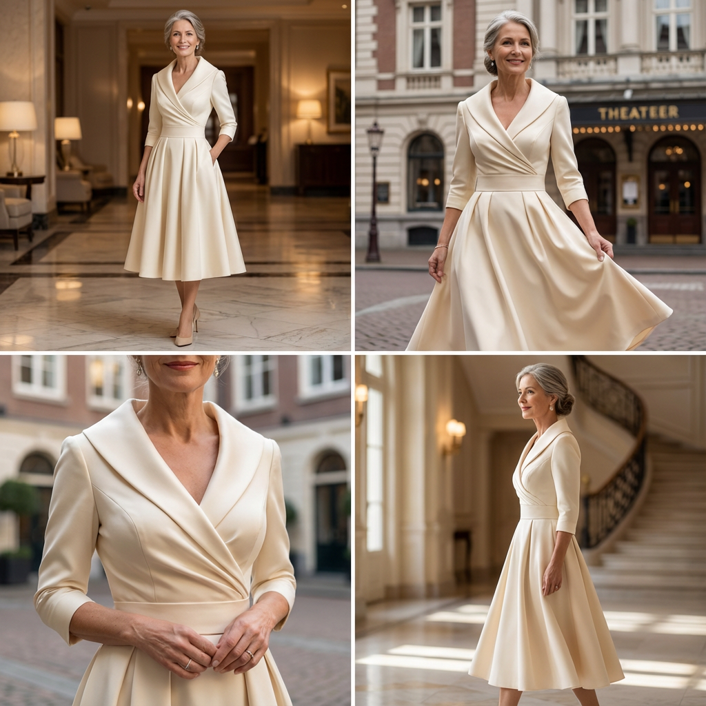 Robe Midi Femme | Élégante & Intemporelle