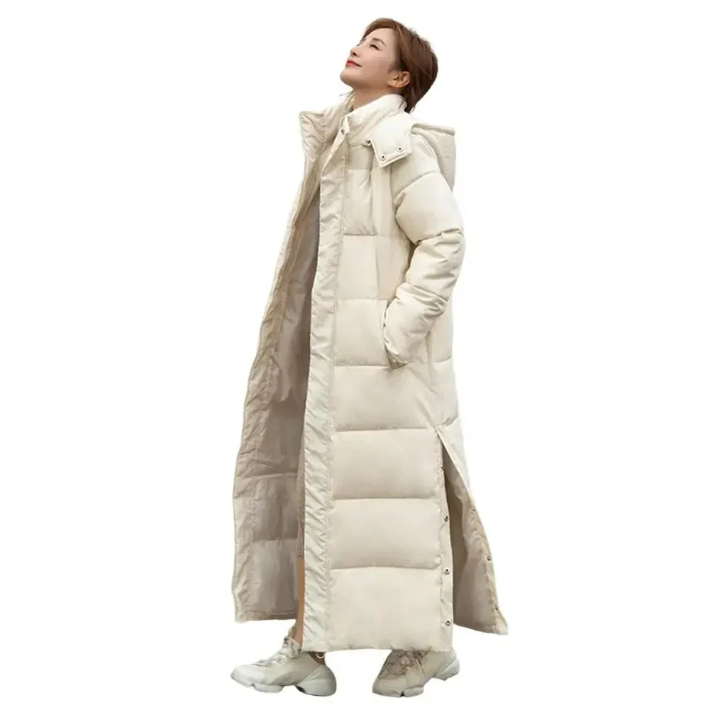 Diana - Manteau d'hiver maxi élégant et matelassé