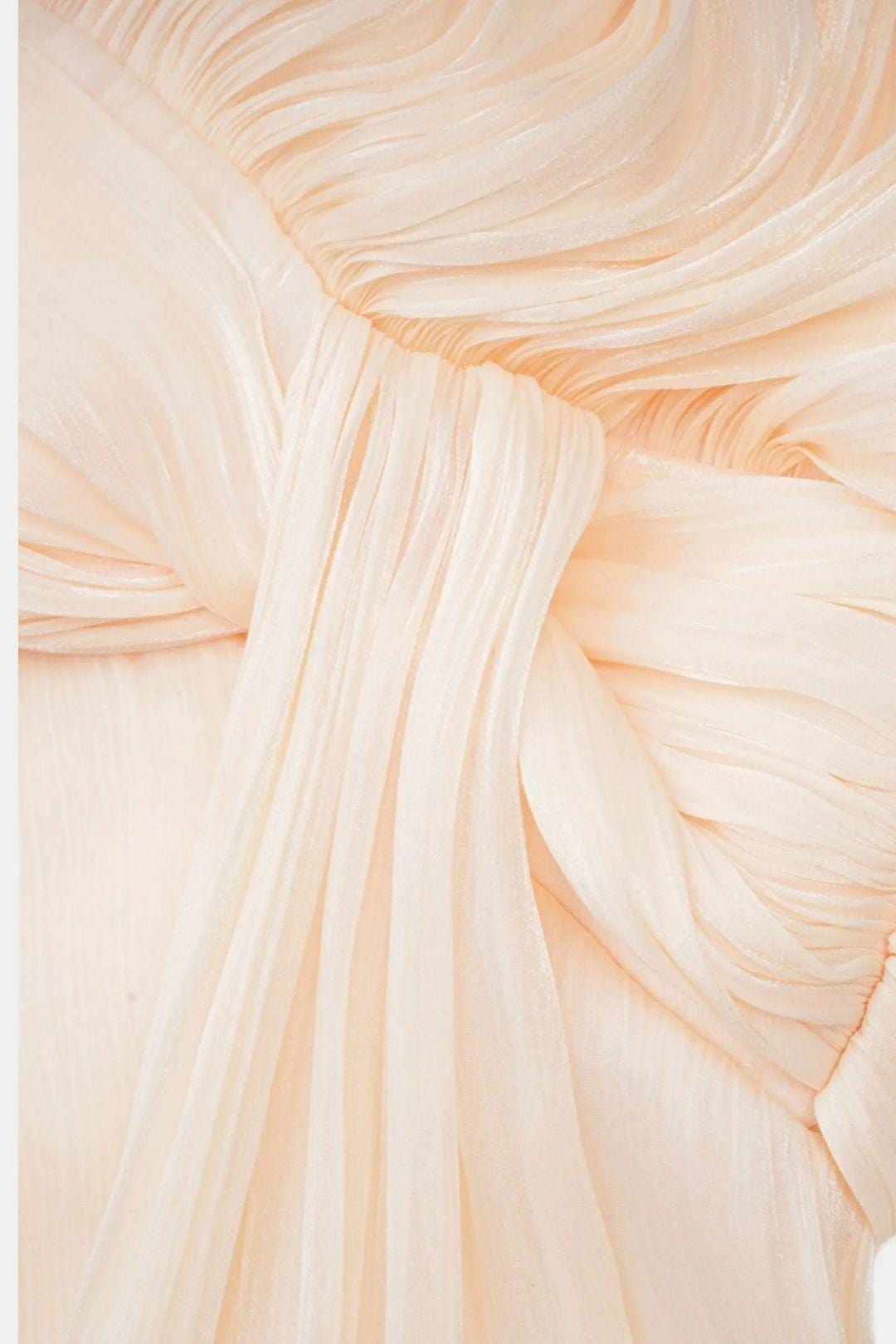 Robe Mini Avec Plis Structurés Et Détail Twist Sur Le Devant Pour Femme | Idéal Pour Soirées Et Événements