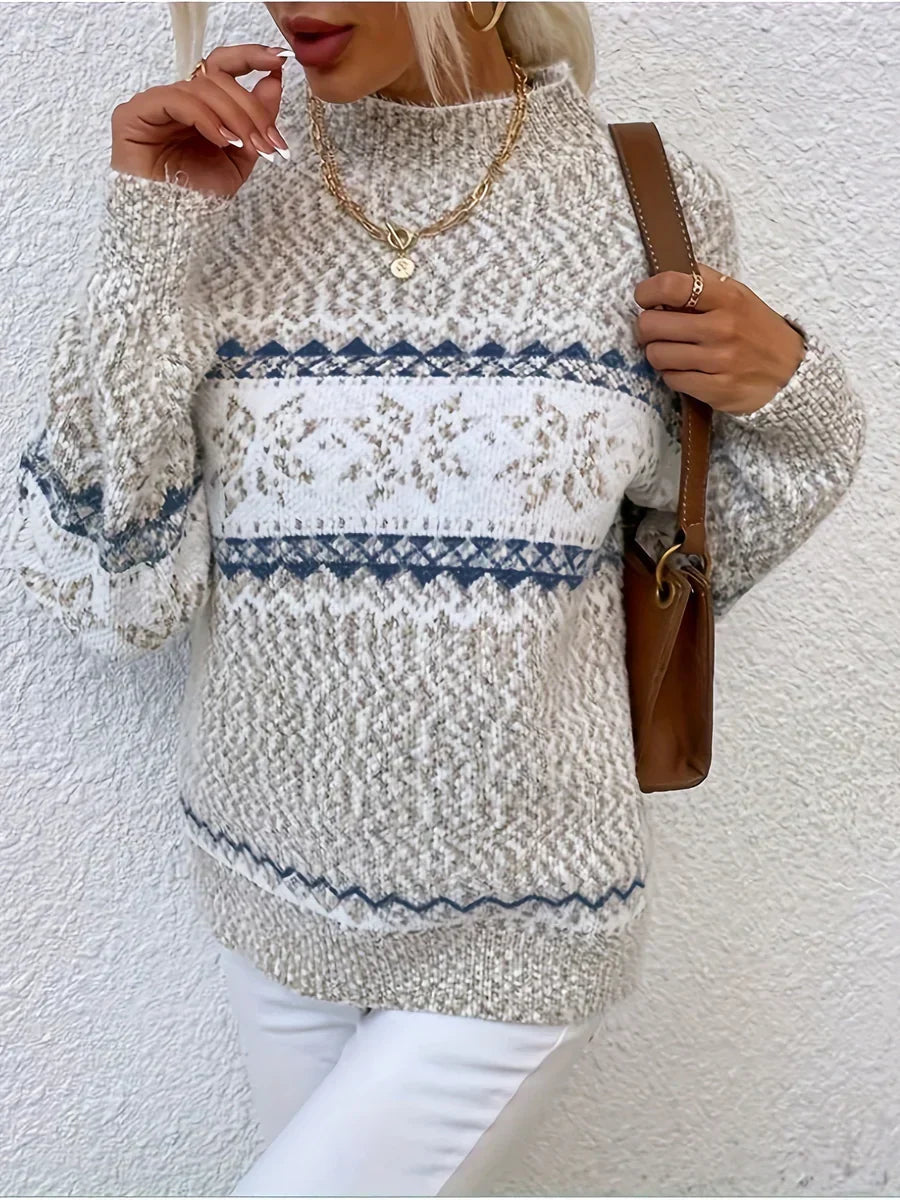 Kerstin | Pull à col roulé sans effort et élégant