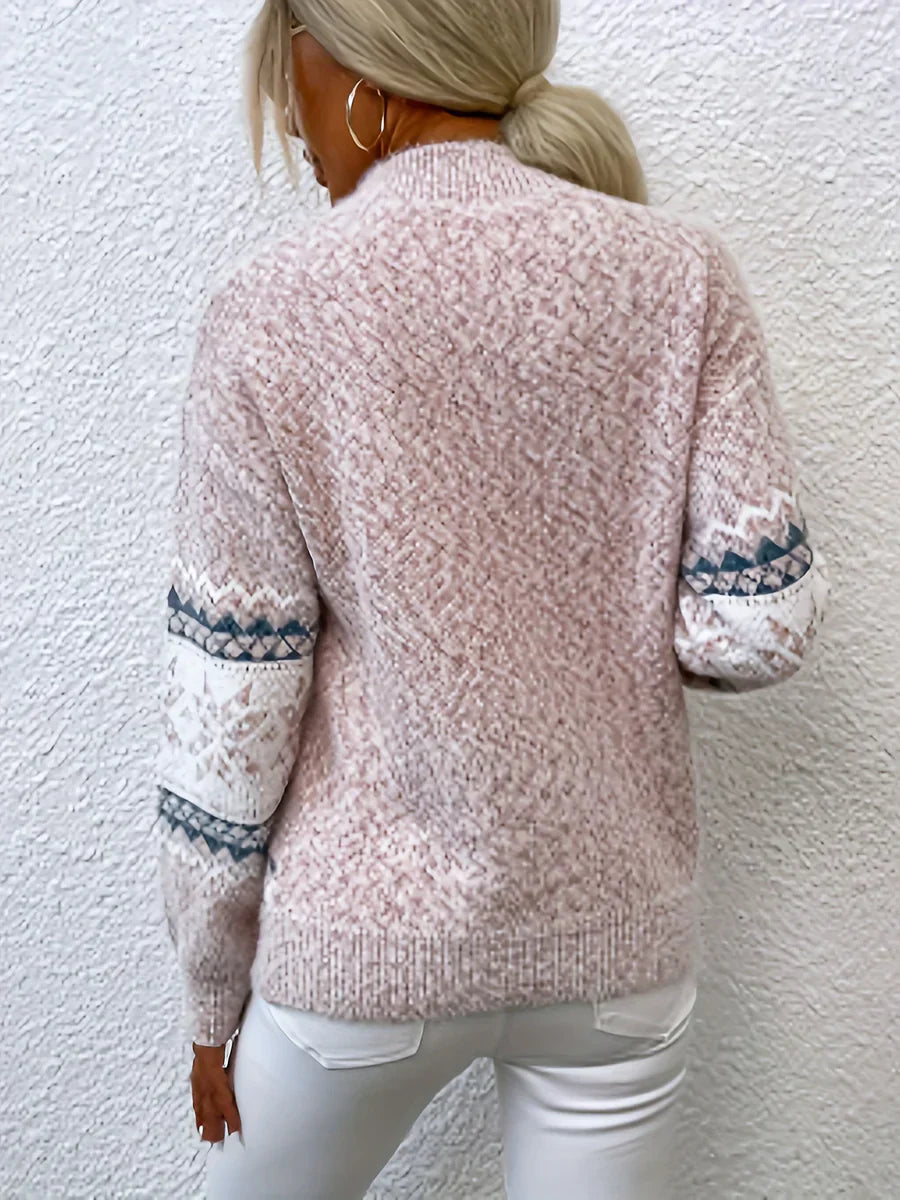 Kerstin | Pull à col roulé sans effort et élégant