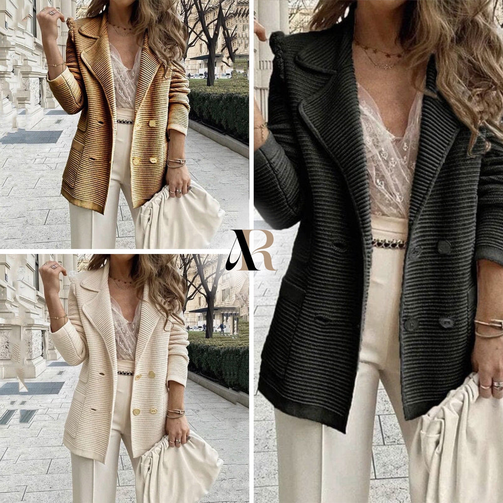 Blazer à Manches Longues Femme | Cintré & Élégant