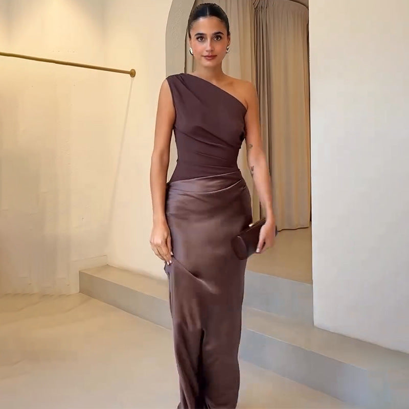 Robe Maxi d'Été Effortless avec Silhouette Féminine Flottante