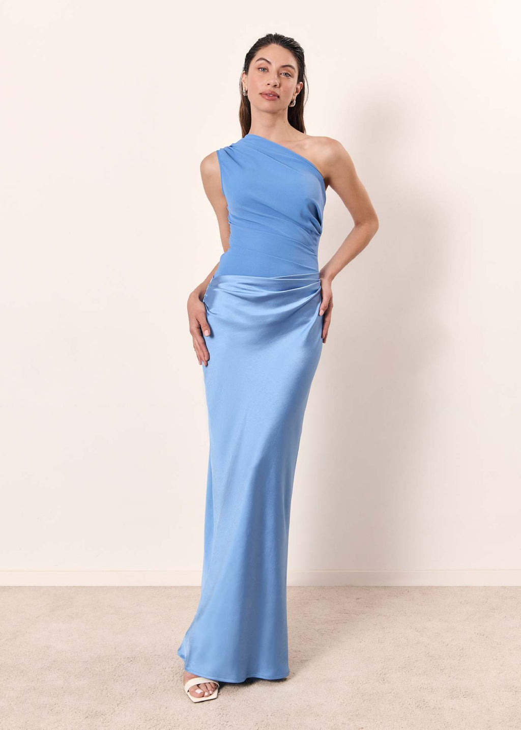 Robe Maxi d'Été Effortless avec Silhouette Féminine Flottante