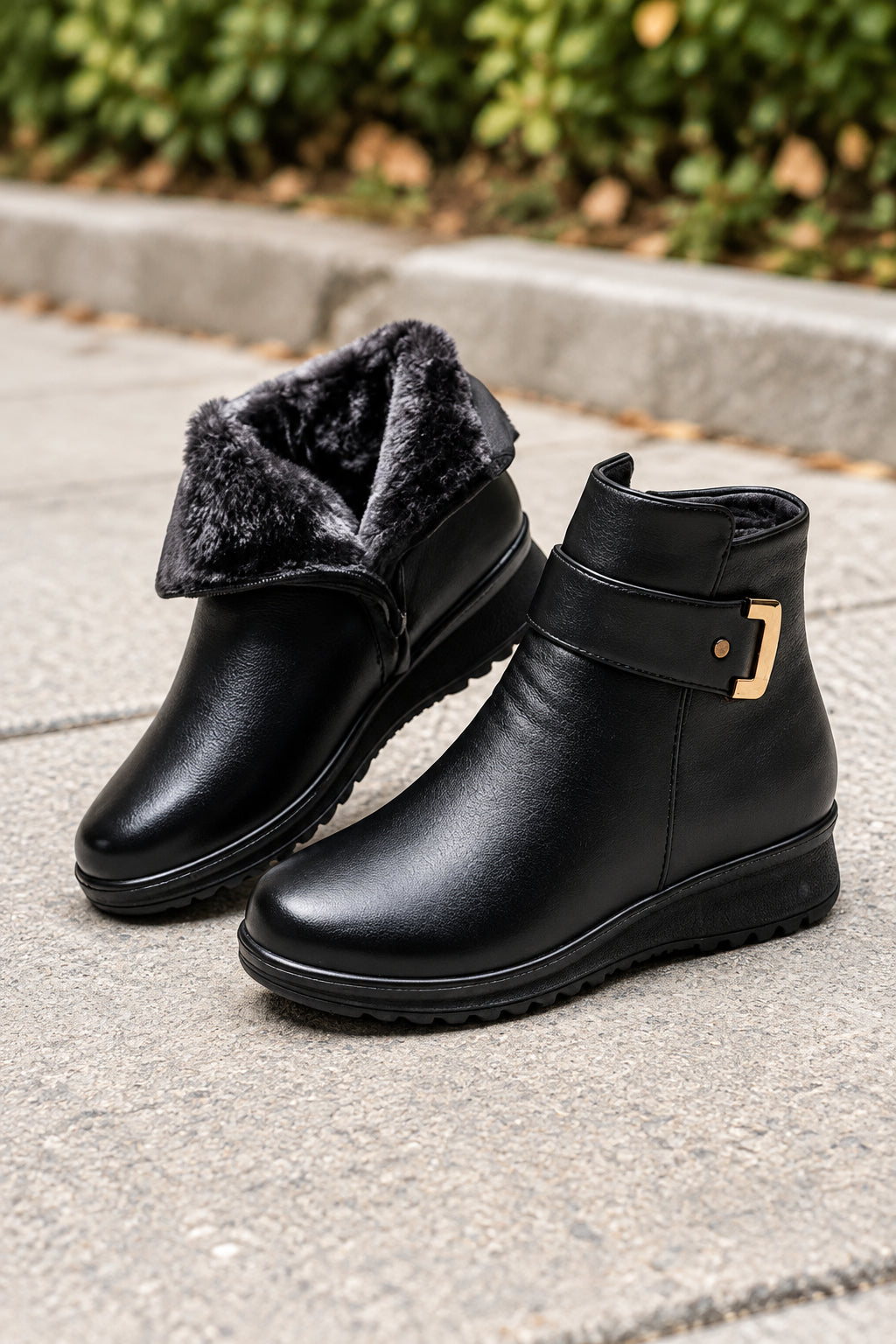 Bottes d'Hiver Chaleureuses et Confortables