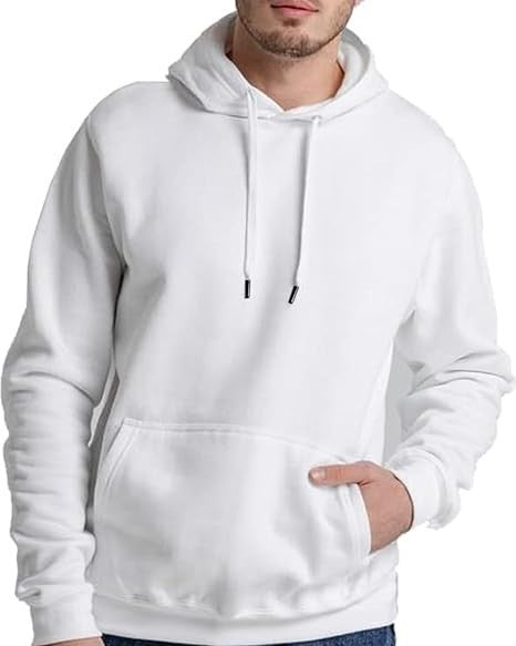 Homme sweat à capuche décontracté avec poche kangourou, cordon de serrage et bords côtelés Echo Archiv