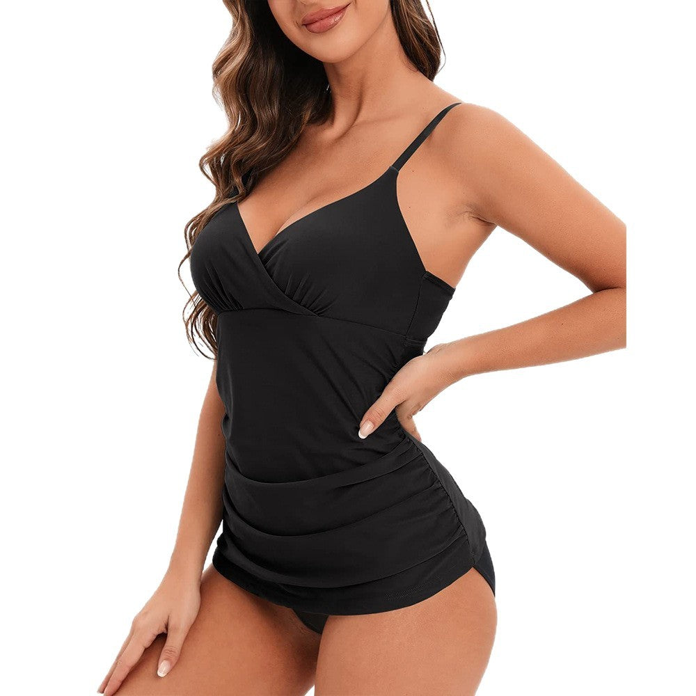 Tankini Femme avec Design Élégant en Enveloppement Echo Archiv