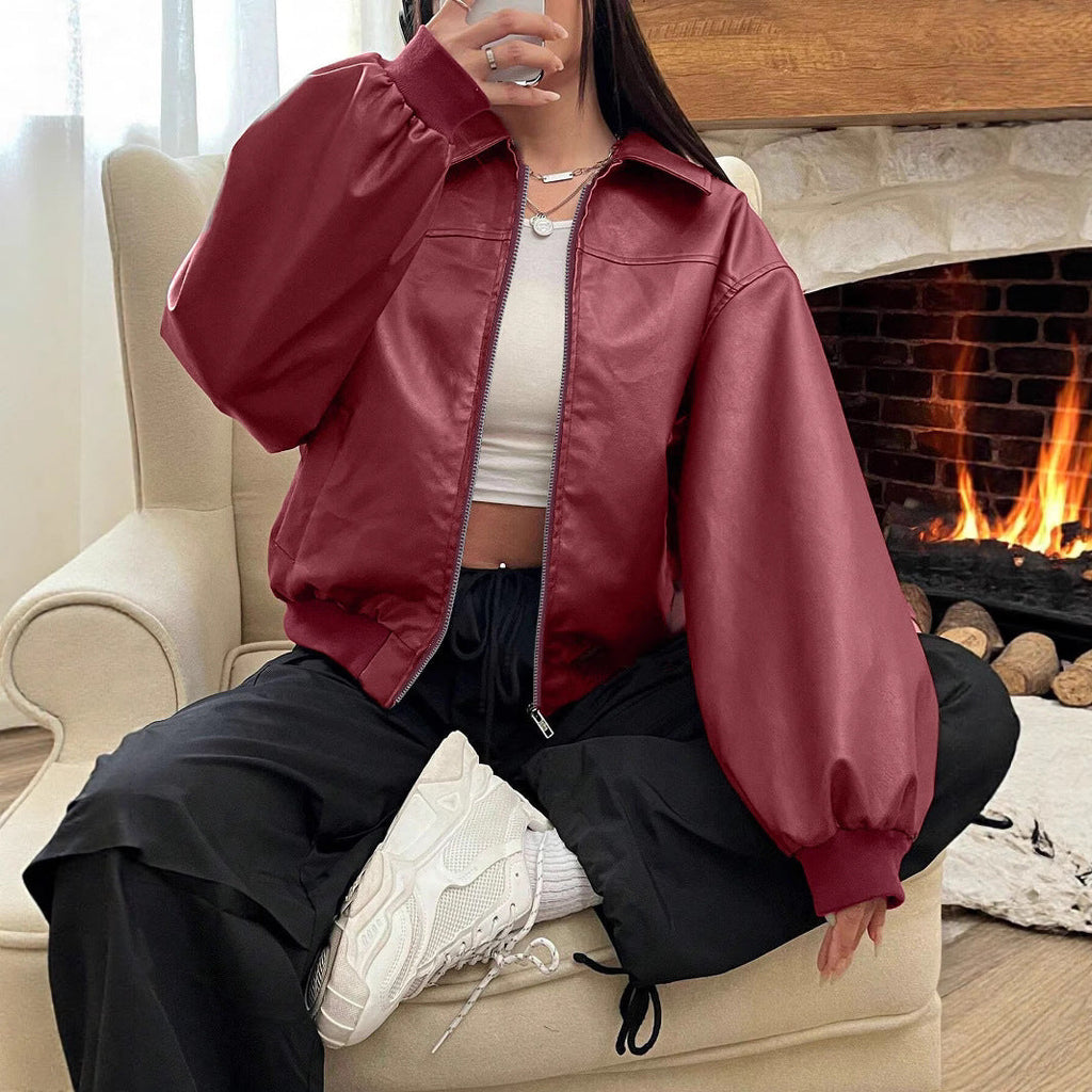 Veste bomber tendance et décontractée pour femmes