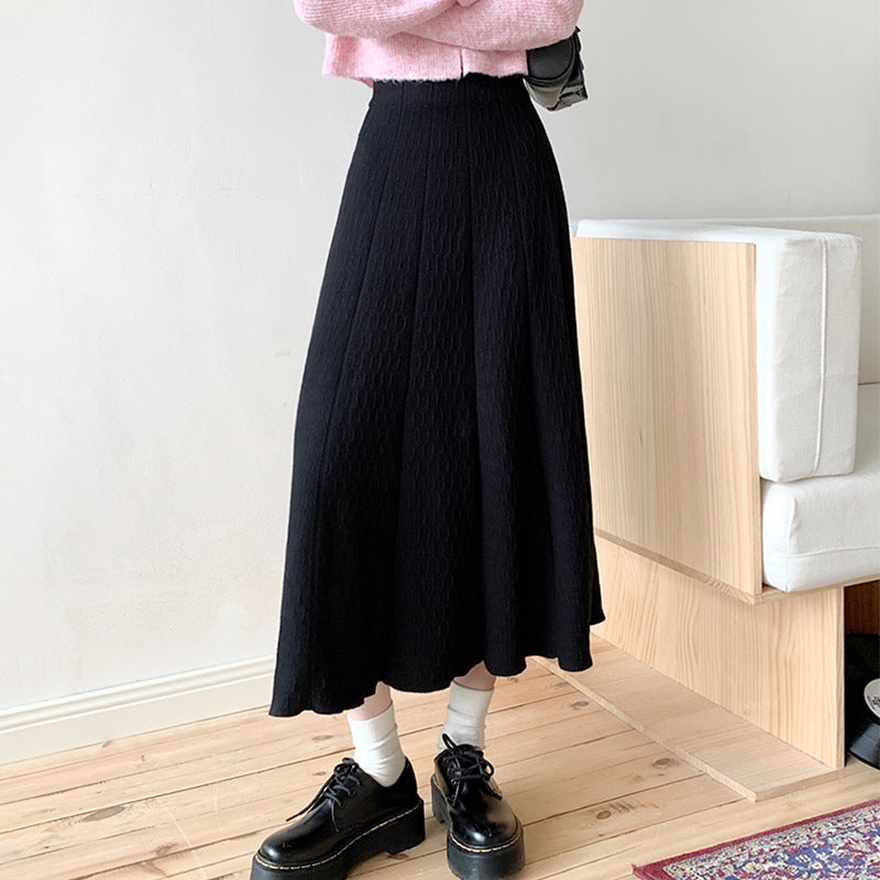 Jupe longue pour femmes avec design structuré Echo Archiv