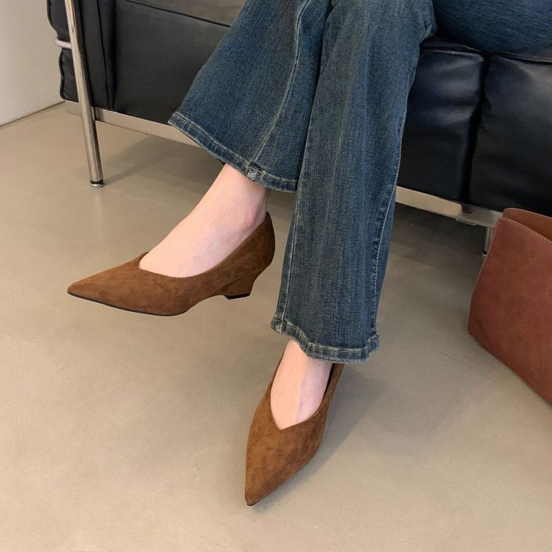 Chaussons élégants pour femmes avec joli détail de nœud R&B