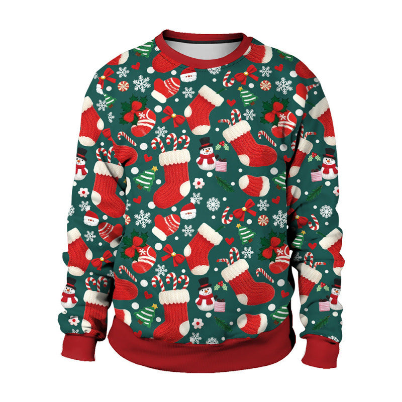 Sweat-shirt de Noël Amusant pour Femmes Echoarchiv